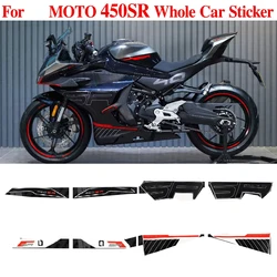 For CF 450SR Ziron Black Car Decal CF400-6 Original Part Original Sricker Shell Guard Cover Sticker Version
