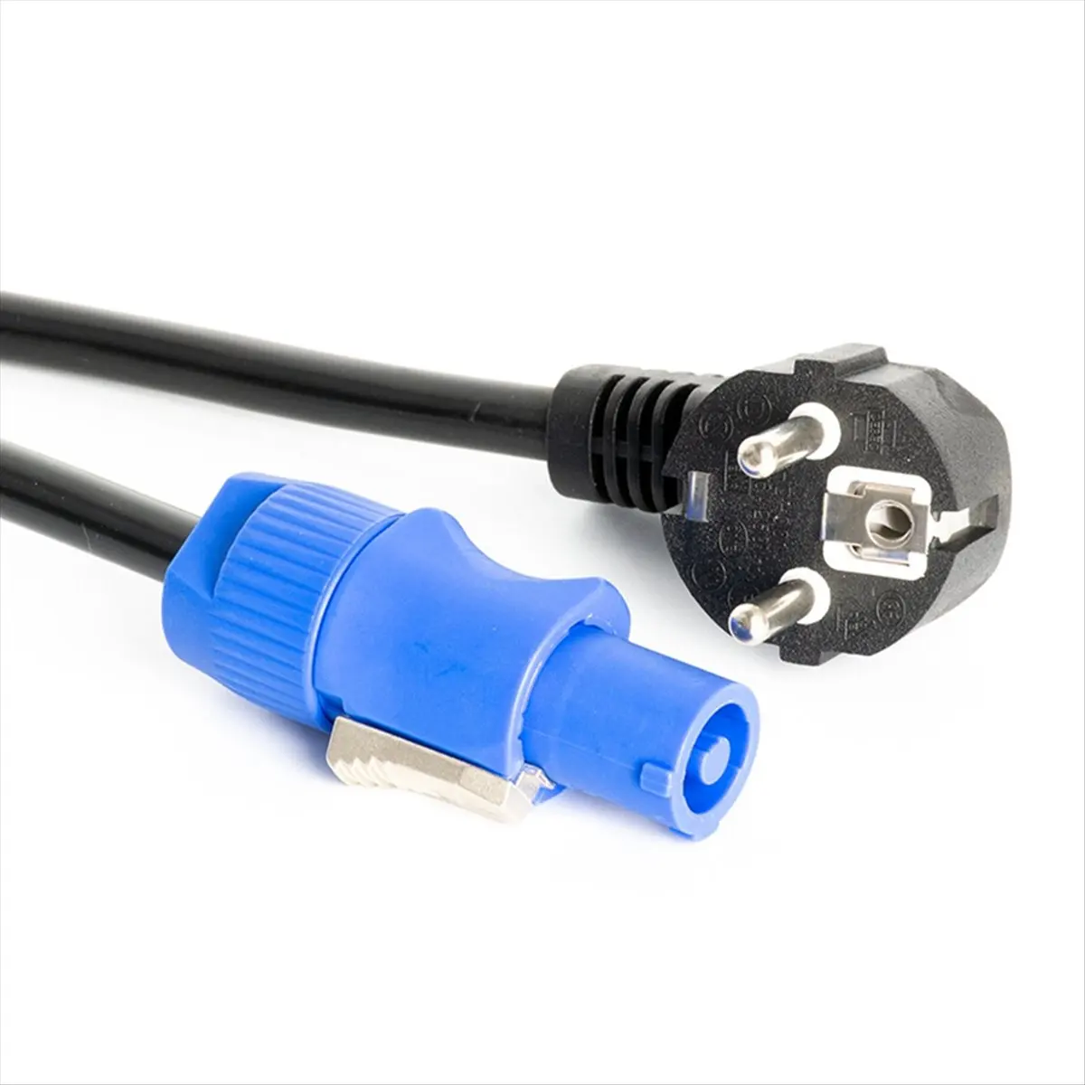[N82R] Power Supply Cord Powercon Plug Stage Light 3core 1.2M Power Connect Cable DMX512 Light LED Light Event Show EU PLUG