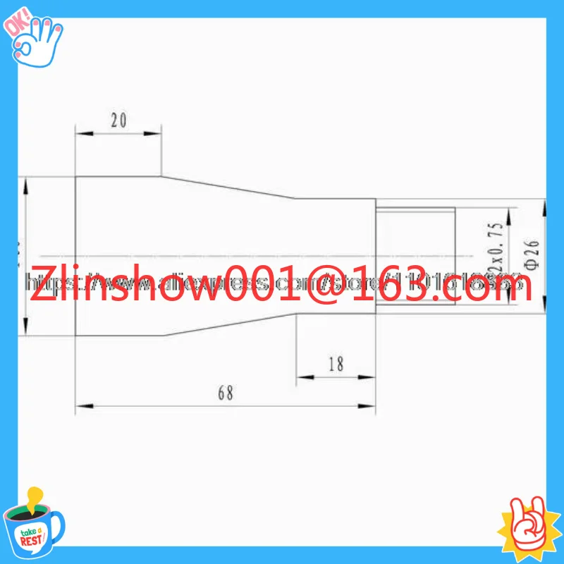 532nm 632.8nm 808nm 915nm 1064nm Laser beam expander - Type A
