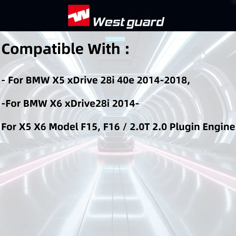 Dla BMW X5 xDrive 28i 40e 2014-2018, X6 xDrive28i 2014- F15, F16 2.0T 2.0Plugin 13718626739   Filtr powietrza WESTGUARD MA8110