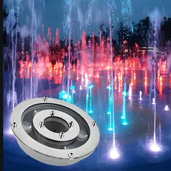 LED Fountain Pool Light RGB Waterproof IP68 Underwater Lamp DC 12V 12W 24W Swimming Pool Landscape Lamp