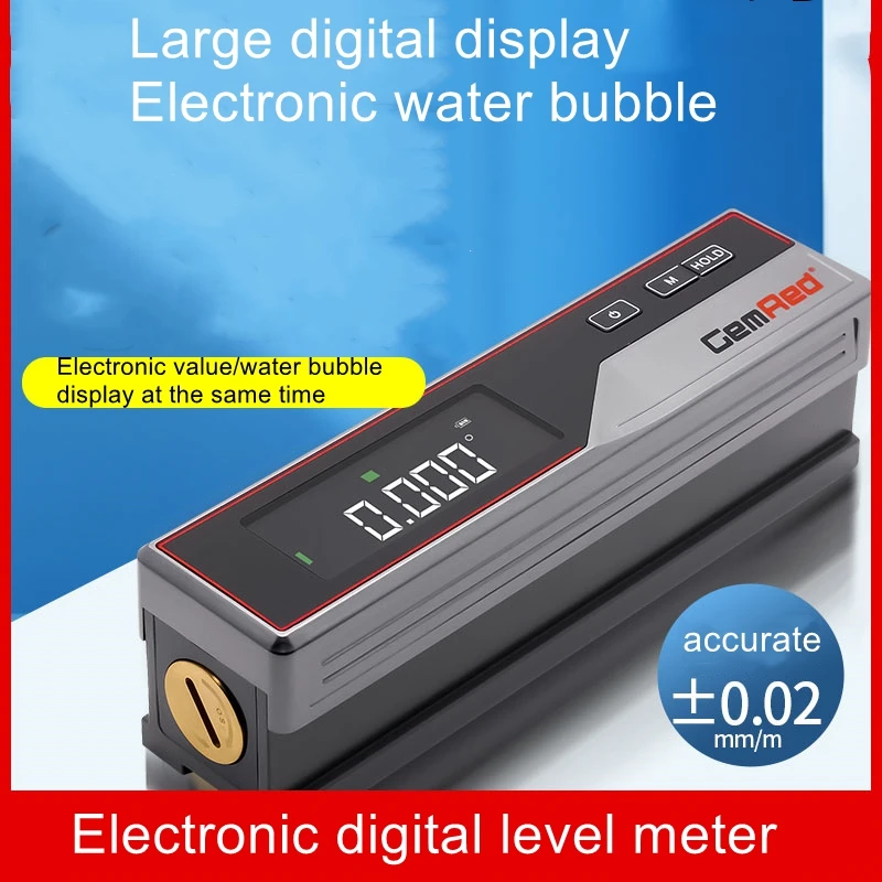 

Intelligent electronic machine tool leveling instrument digital electronic level industrial grade strip digital level 0.02