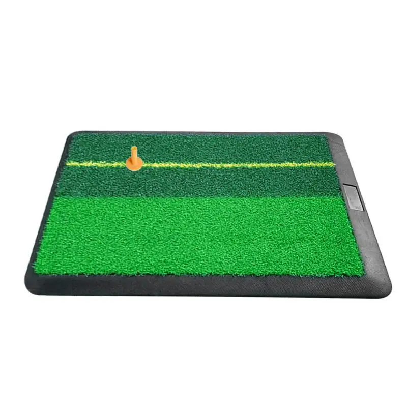 

Golf Practice Mat 12X16 Inches Golf Swing Training Mat Indoor Portable Artificial Ball Sport Equipment Simulator For Backyard