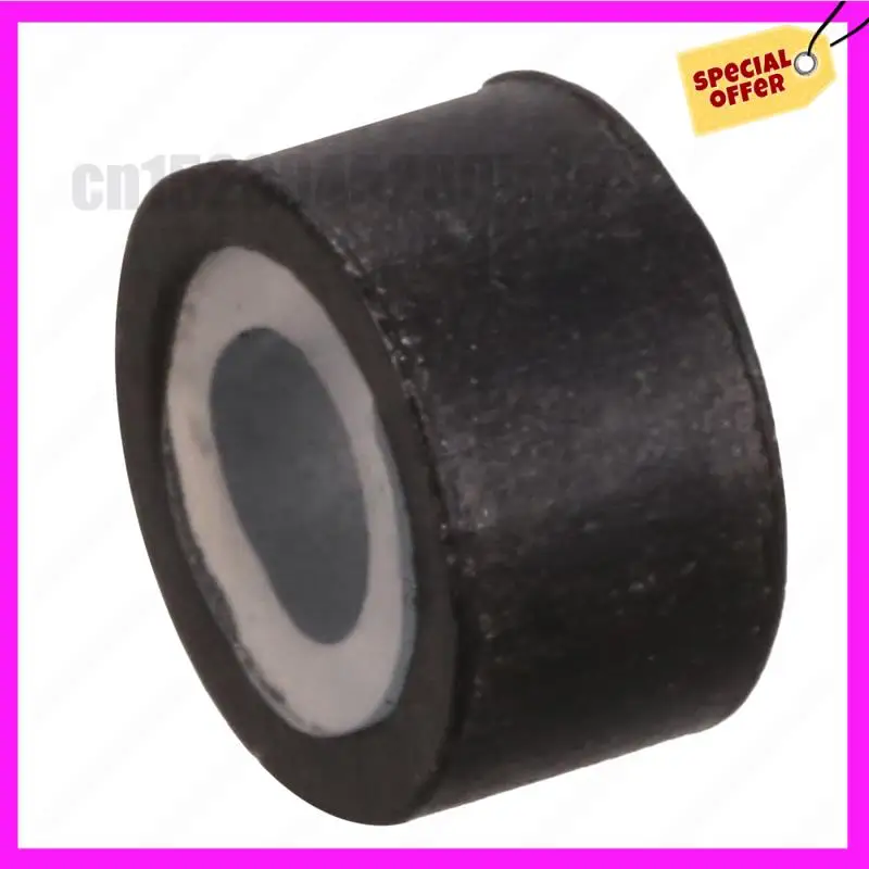 

-ABUB 1500 Pcs Black 5Mm Silicone Lined Micro-Ring Links Beads For I Stick Hair Extension Installation And Feathers