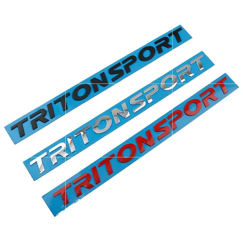 Car Head Hood Cover ABS Alphabet Letters Logo Decals Sticker For Mitsubishi Triton Sport L200 L300 Decorative Accessories Refit