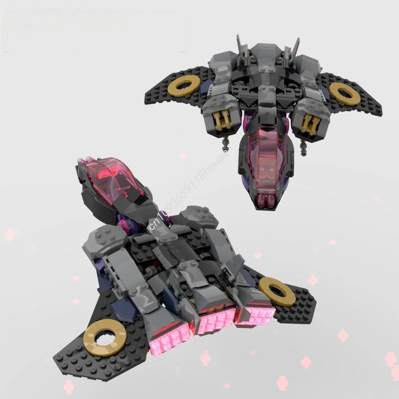 340pcs MOC The Crystal King Alternate Build Model Building blocks DIY mainan kerajinan kreatif Anak-anak Merakit Hadiah Natal