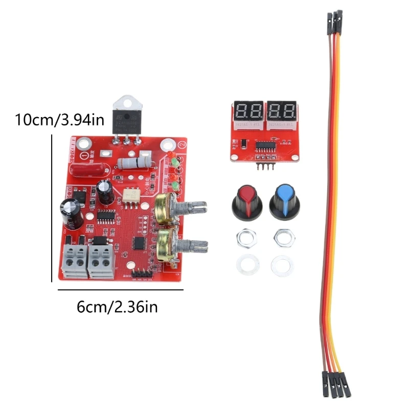 Điểm Máy Hàn Bảng Điều Khiển 40A/100A Điểm Máy Hàn Bảng Điều Khiển Điểm Máy Hàn Có Thể Điều Chỉnh Thời Gian Hiện Tại Bộ Điều
