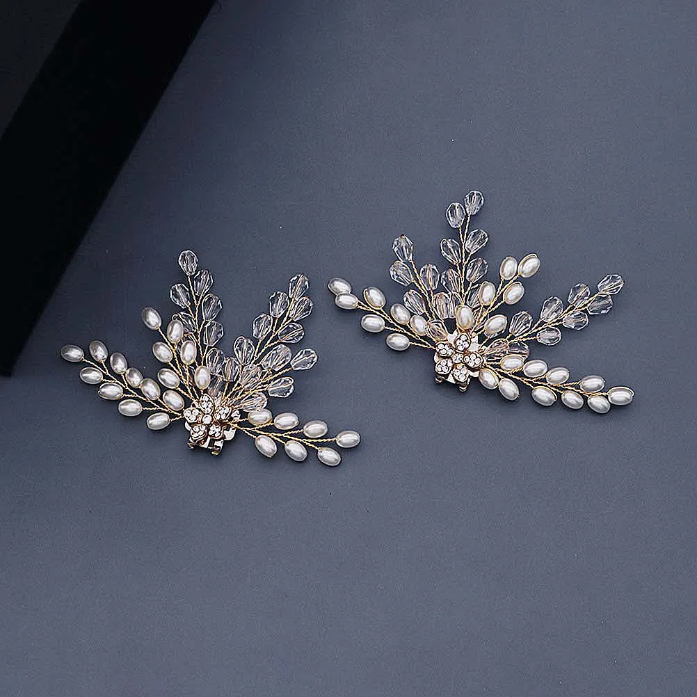 

Pearl Shoe for Wedding Removable Shoe Buckle Party Removable Clips Easy to Install Decorative Accessories Women Shoes