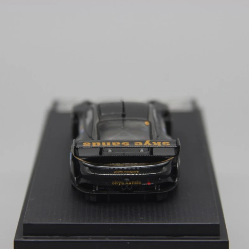 HKM 1/64 911 992 GT3 Rennsport Skye Alloy Motor Vehicle Toy Die-casting Metal Model Collection Boy Christmas Gifts