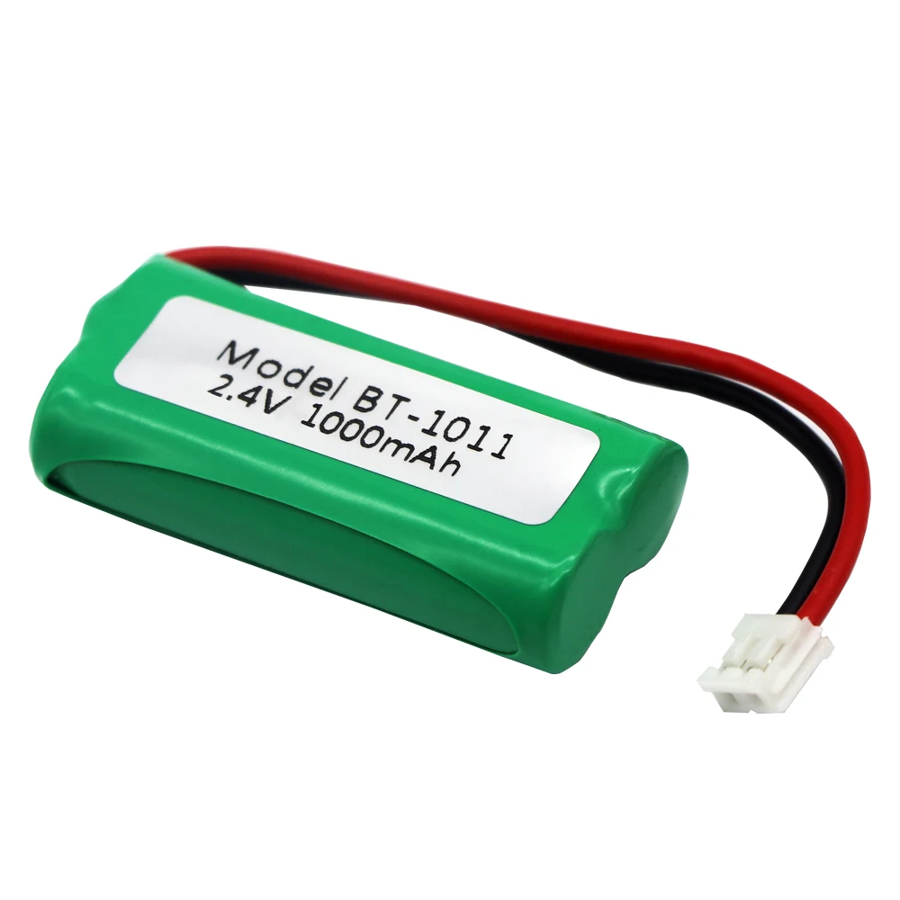 2.4V 1000mAh Ni-MH NiMH BT-1011 แบตเตอรี่ชาร์จสําหรับโทรศัพท์บ้านไร้สาย BT101 BT1018 BT8001 BT-694 CPH-515D Uniden แบตเตอรี่