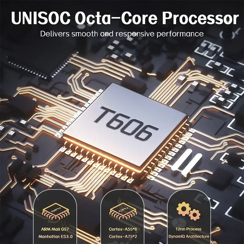 Tablette Androïd 2025, Tablet PC ANRY da 12 GB+128 GB con batteria ad alta capacità da 8000 mAh, 10,95", espansione da 1 TB, Octa-Core, doppia fotocamera