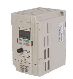 

VFD-M Inverter AC Motor Drive 1 Phase 220V 1.5Kw 2HP 7A 400HZ New VFD015M21A