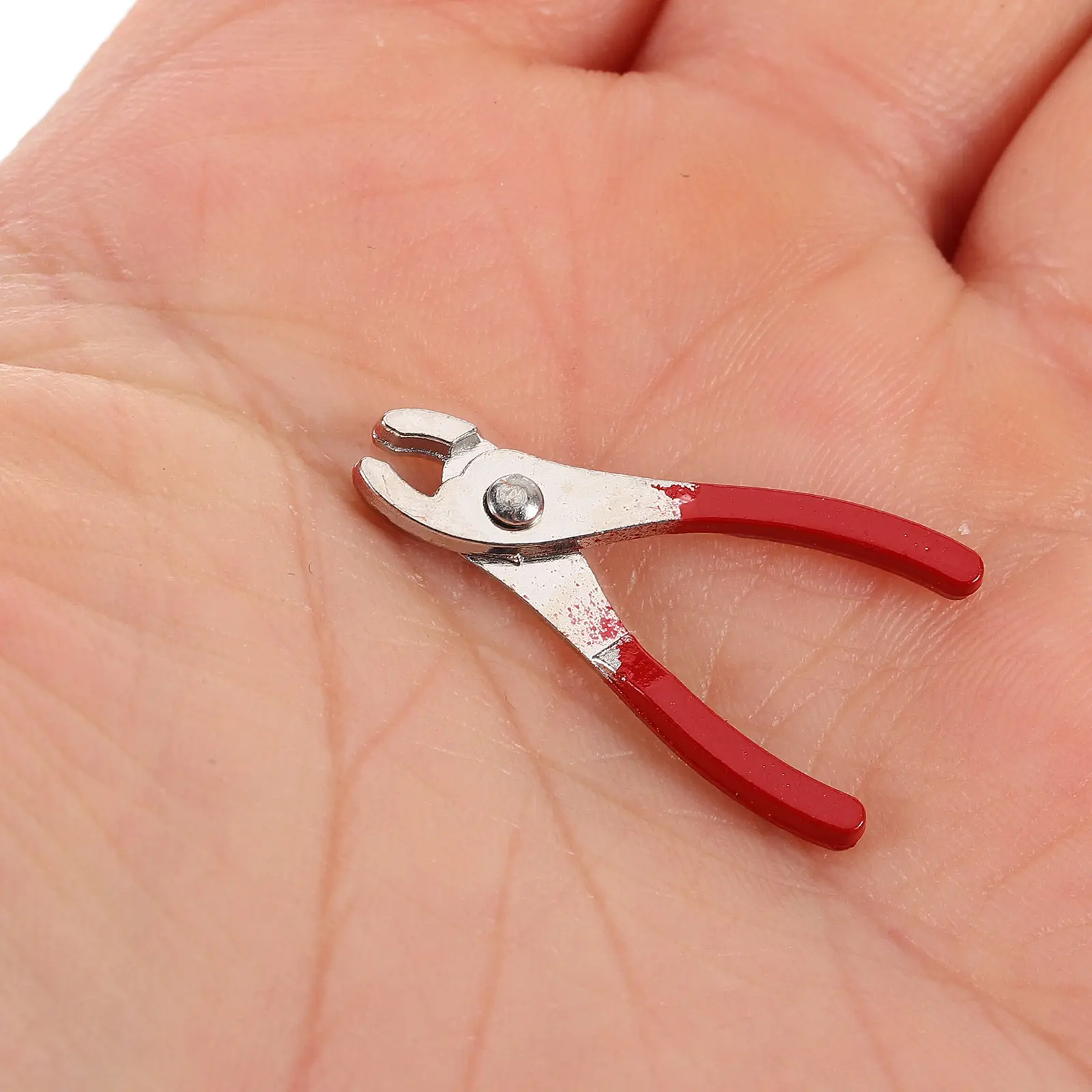 

8Pcs Miniature Repair Tools Set Realistic Tiny Hammer Wrench for Dollhouse Miniatures Decoration Creative Storytelling Props