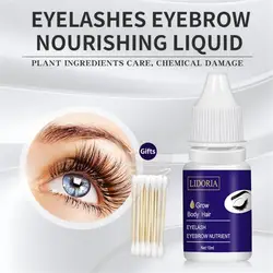 LIDORIA Fast Eyelash Serum Growth Eyelashes Eyebrows Enhancer Thicker Lashes Treatments Eyelash Longer Enhancement Care Product