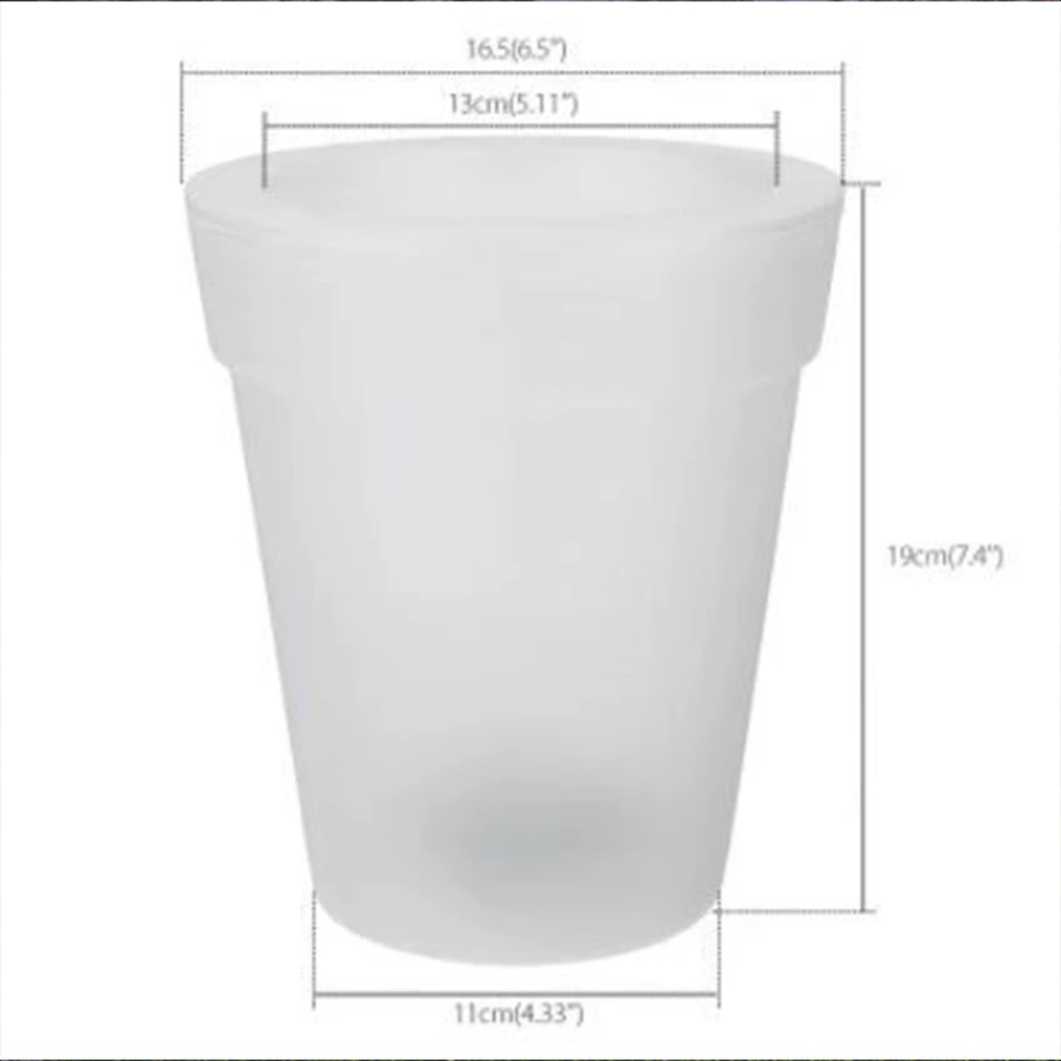 LED Solar Flower Basket Lamp, Elegante Transparente Iluminado Decorativo Plant Pot Vaso para Paisagem, Contemporâneo Brilhante Moderno