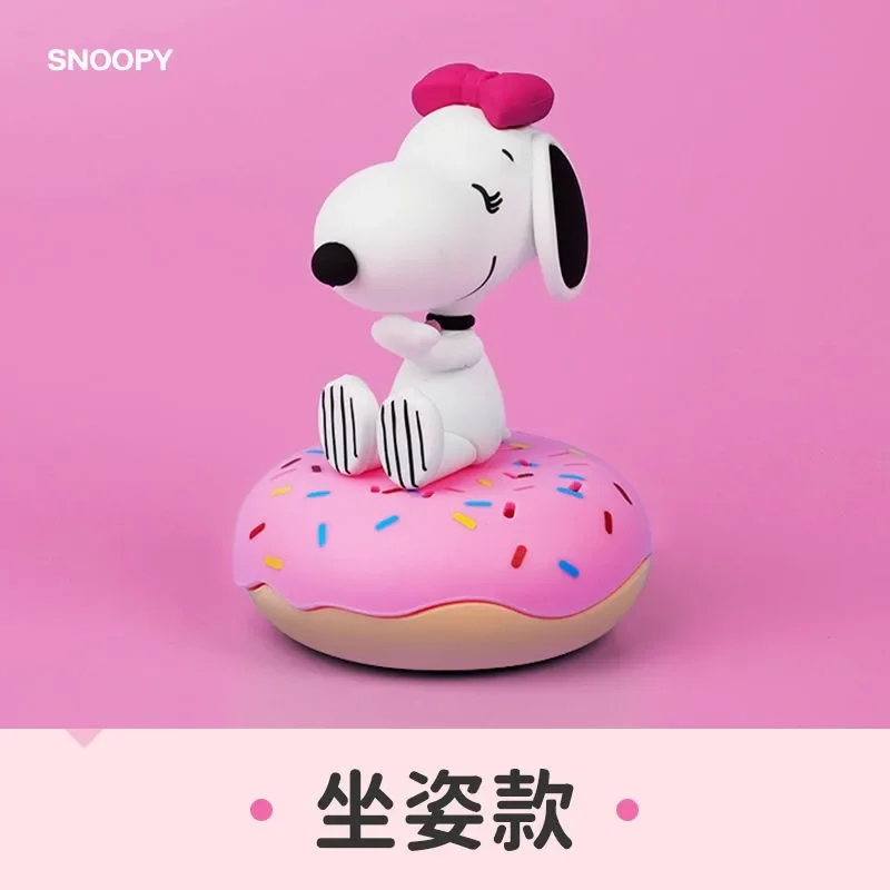 Snoopy Anime urządzenia peryferyjne Cartoon śliczne pączki aromaterapia samochodowa długotrwały dezodorant Kawaii ozdoby do domu zabawki-niespodzianki prezenty