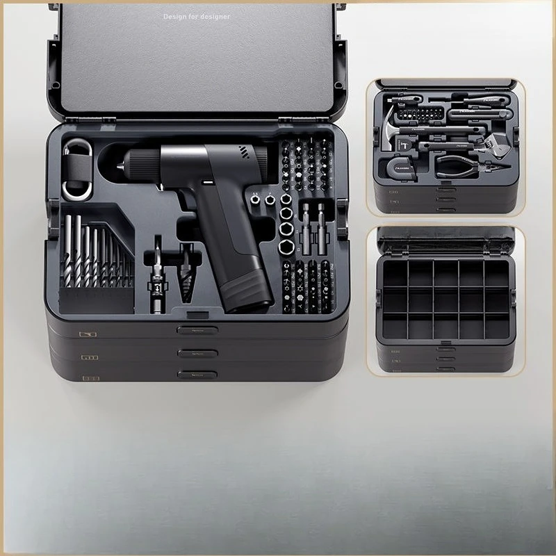 

Toolbox Gift Box Edition Household Multifunctional High-end Tool Storage Box