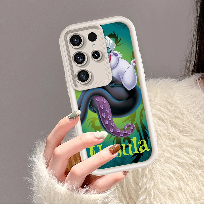 Maleficent Usula Disney For Samsung Note 20 S24 S23 S22 S21 S20 Ultra Plus FE A25 A23 A22 A15 A31 5G Eye Ladder TPU Phone Case