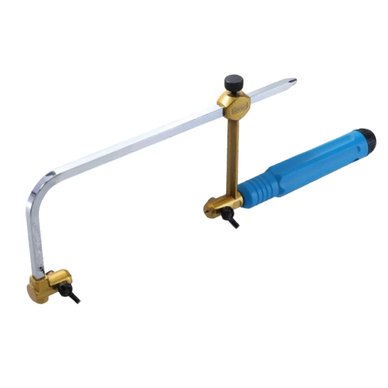 

B28C-Регулируемая рама Sawbow U-образный лобзик для изготовления ювелирных изделий DIY инструмент со спиральными лезвиями инструмент