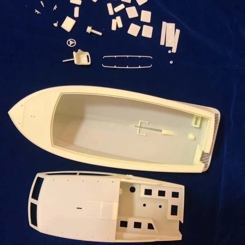 Modèle de bateau de Yacht RC Vintage, échelle 1/18, 23 pieds, modèle fini de haute qualité