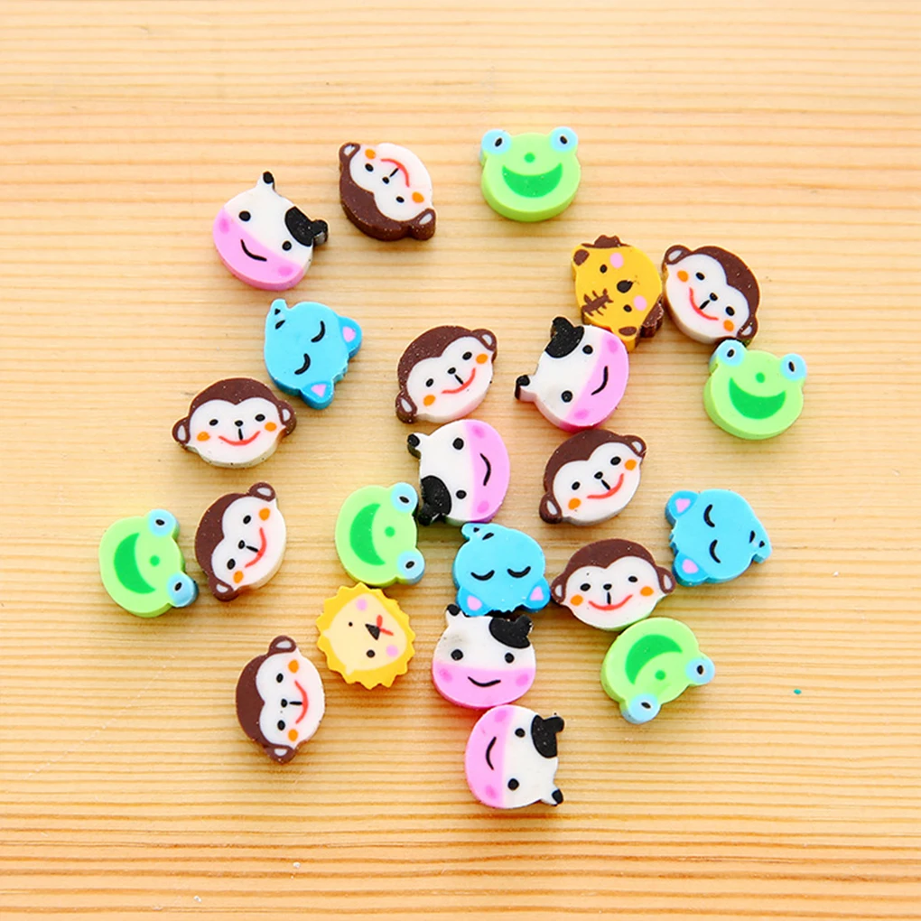 Mini Erasers Novelty Comfortable Lightweight Durable Fine Workmanship New-style Unique Design Distinctive Desk Pets