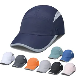 Gadiemkendd-gorra de béisbol con visera reflectante UPF 50 +, gorra de tenis al aire libre para correr en seco, gorra de malla de verano, sombrero deportivo fresco