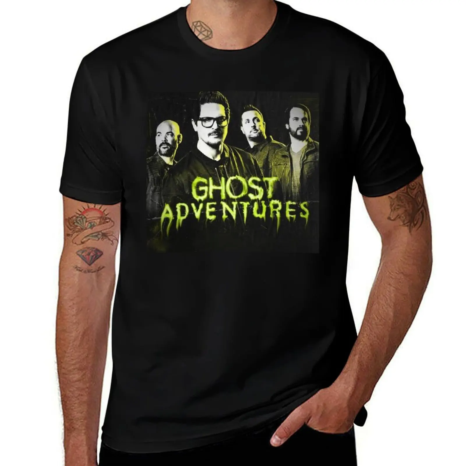 Ghost adventure toxic yellow goo T-Shirt Casual Loose Fit Summer Tee Shirt T-Shirt