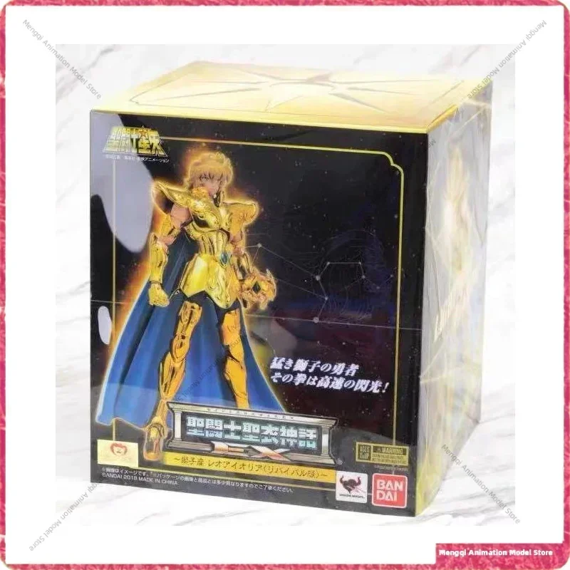 

Bandai оригинальная Saint Seiya EX Saint Cloth Myth Leo Aiolia Olia 2,0, версия возрождения, подвижная аниме-фигурка, модель игрушки