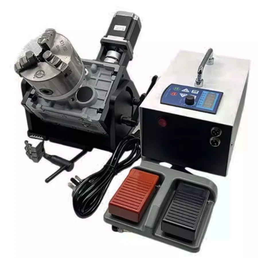 CNC automatic turntable. Positioner manipulator argon arc welding laser welding circumferential seam welding tooling