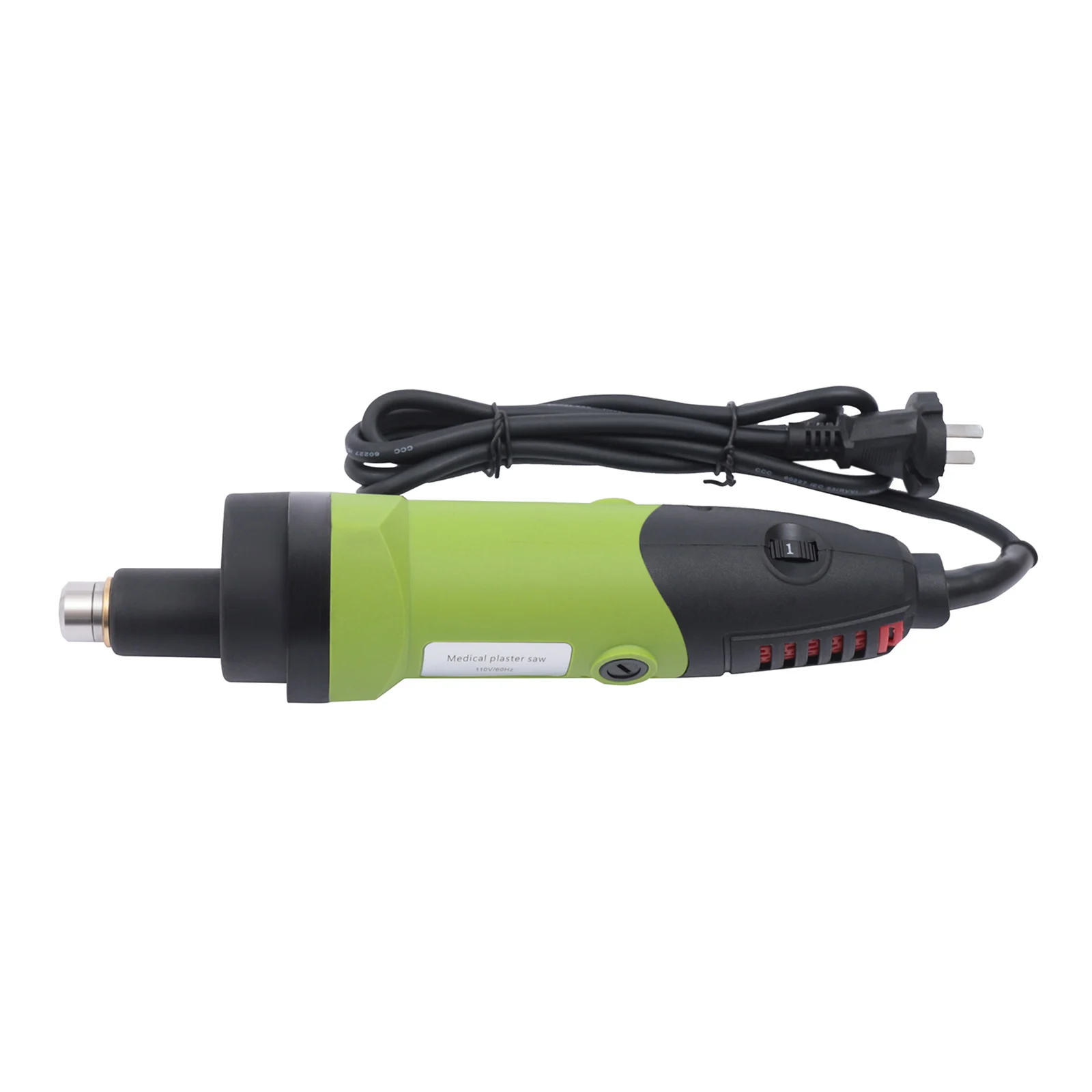Taglierina per gesso medica elettrica da 125 W, bende ad alta velocità regolabile, sega per gesso 12500 giri/min