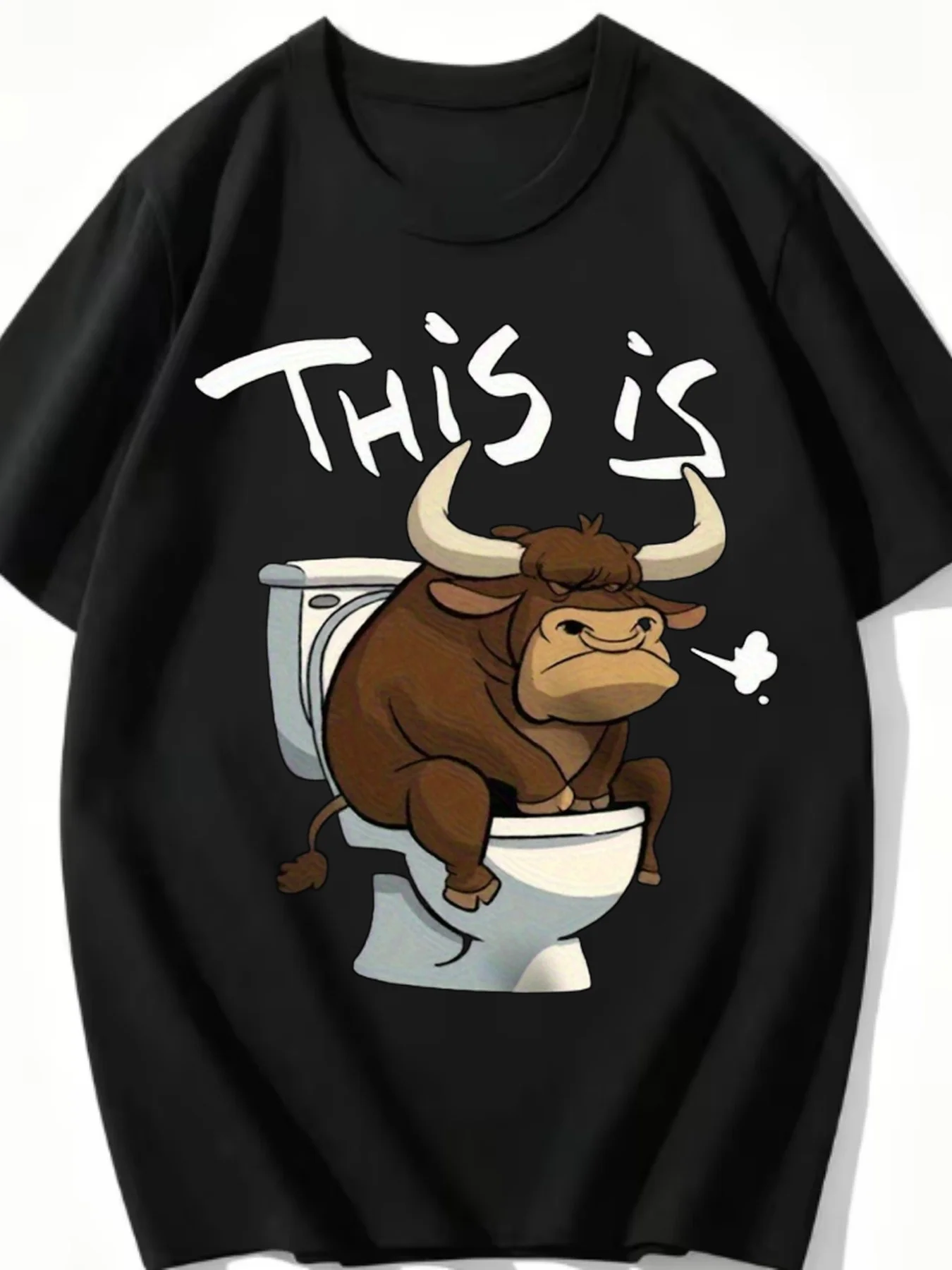 Men'S Funny Bathroom T-Shirt 
