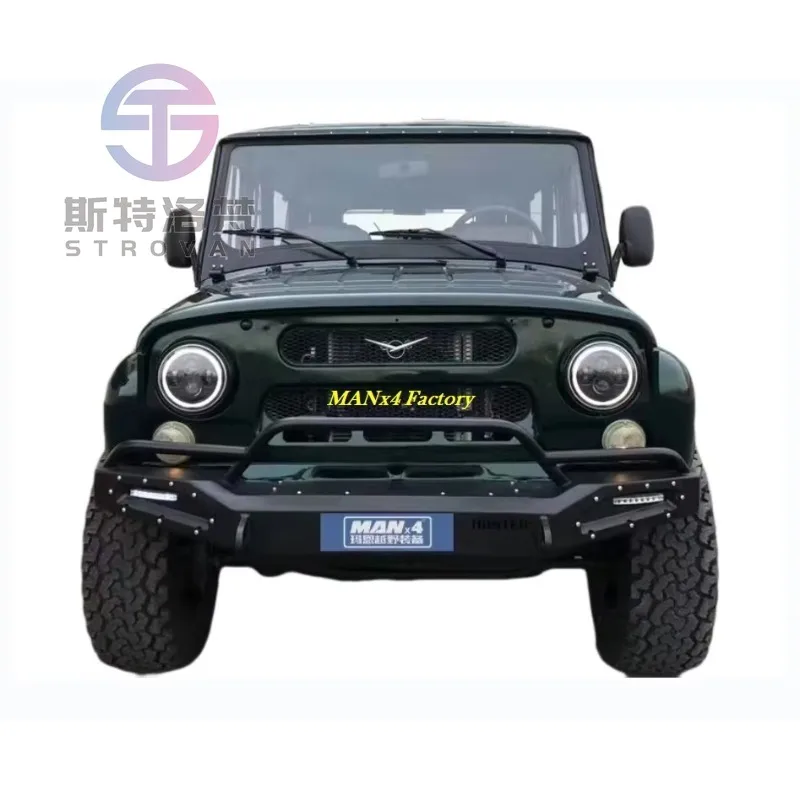 

4WD Bull Bar Nudge Bar Steel Front Bumper for UAZ Hunter Exterior Conversion Body Kit