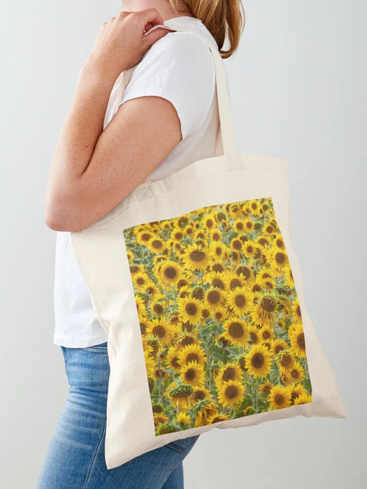 

Sunflower Field Canvas Art,  DAM Creative, Tote Bag shopper bag women Candy bags Canvas stote bag shoping