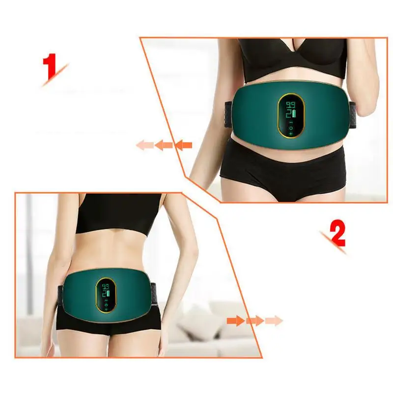 Abdominal Massage Belt Portable Abdominal Muscle Relax Wrap Electric Surrounding Massager For Sleep Housework Study Working