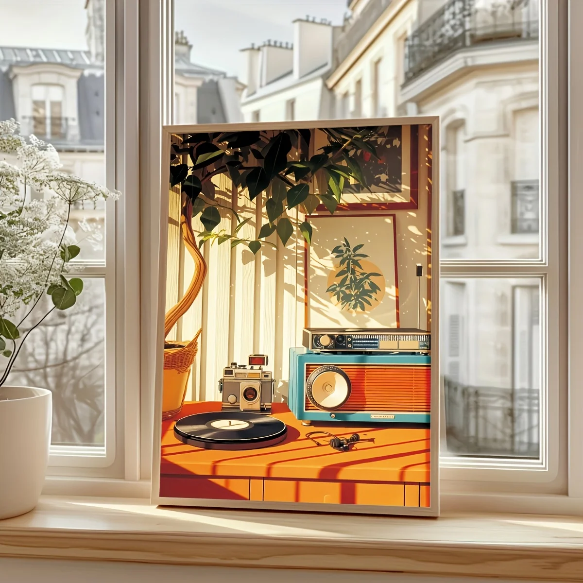 

500/1000/1200/2000PCS Puzzles Black Vinyl Record Warm Scene Jigsaw Leisure and Entertainment Modern Decoration Gift