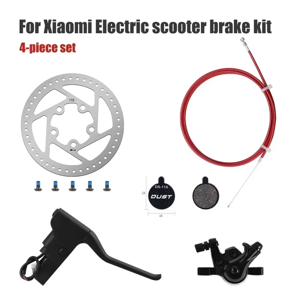 ملحقات نظام الفرامل لشاومي M365 E-سكوتر 110 مللي متر قرص الفرامل/وسادات الفرامل/فرامل القرص/سلك كابل الفرامل/مقبض الفرامل #3