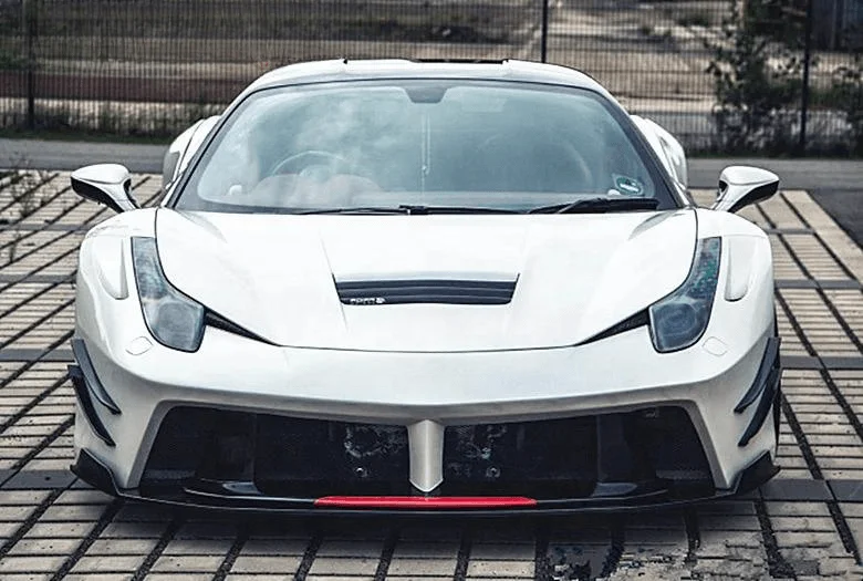Hot Selling for ‘ferrari 458 Front Bumper & Rear Bumper Engine Hood Bonnent Kits Prior Design Style Car Body Kits Car Bumpers