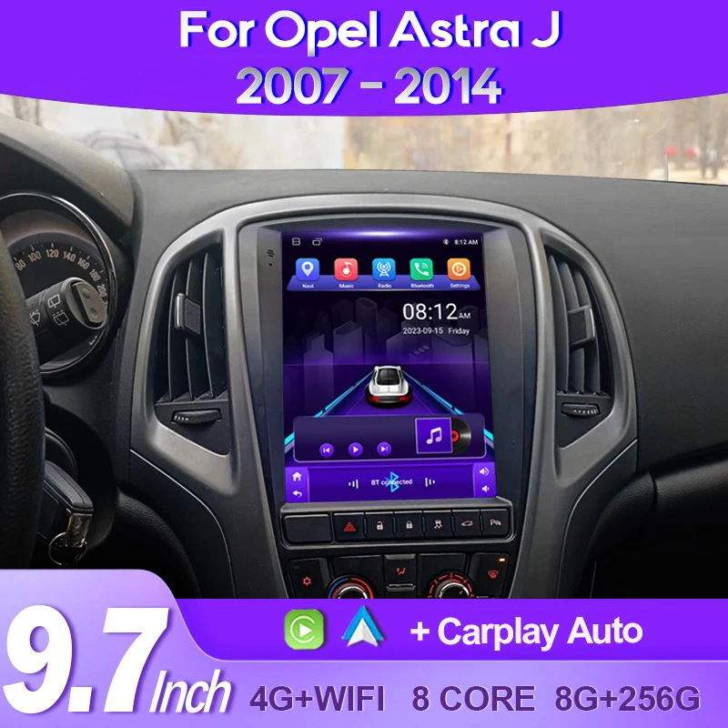 

Автомагнитола QSZN для Opel Astra J 2007-2014, Android 13, мультимедийный видеоплеер, GPS, AI, голосовое управление, CarPlay, авто, 4G, DSP, вертикальный экран