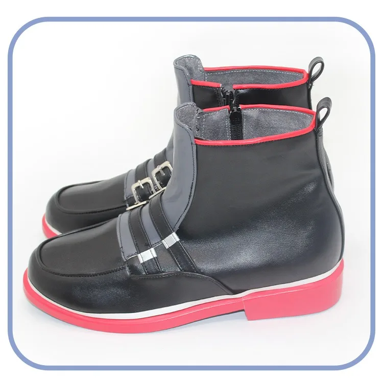 사브리나 코스프레 신발 PU 가죽 신발 할로윈 카니발 부츠 애니메이션 액세서리 소녀 전선 코스프레 소품 맞춤 제작