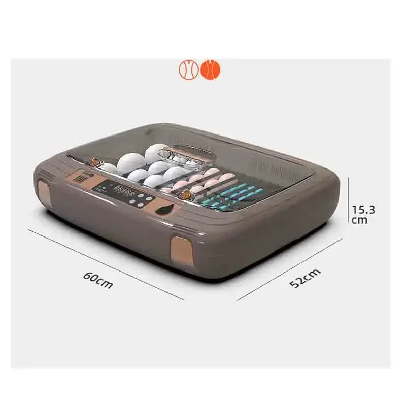 Бытовая техника Полностью автоматический бытовой небольшой инкубатор для яиц попугаев Интеллектуальный инкубатор с регулируемой температурой и влажностью