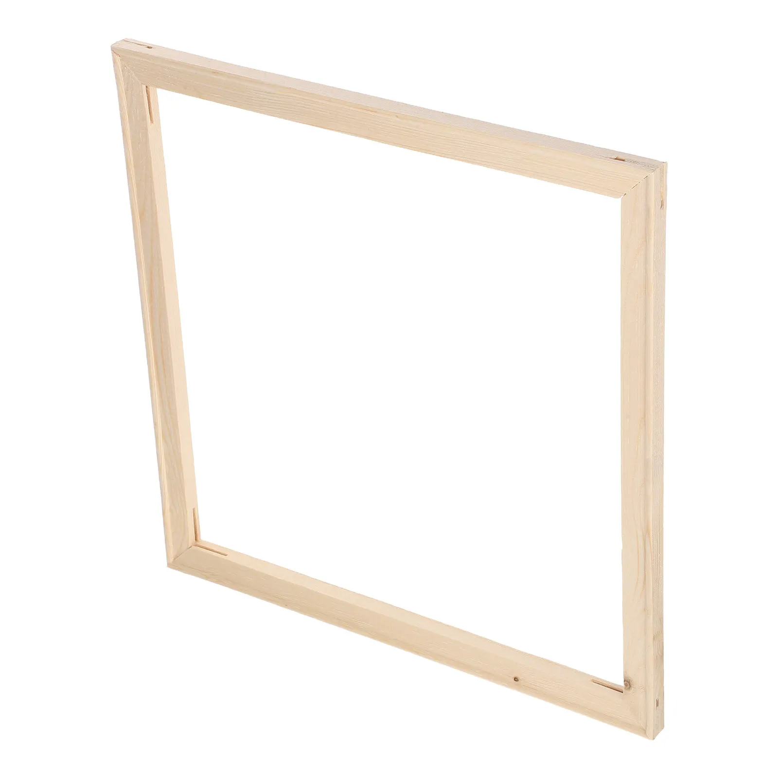 

40x40cm Premium Wood Canvas Frame Lightweight Detachable Design for Art Exhibitions Home Decor Print Poster Picture Framing