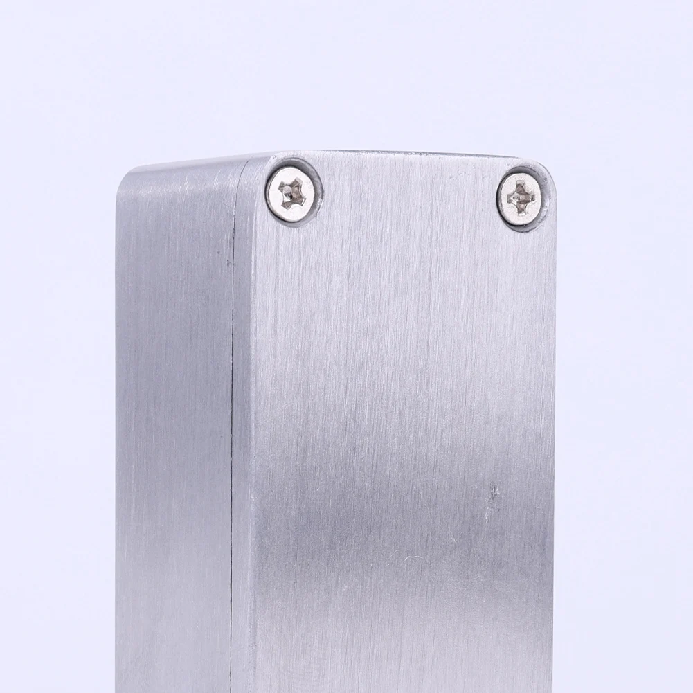 تأثير الغيتار دواسة الضميمة مع مسامير يموت يلقي صندوق الألومنيوم الضميمة الألومنيوم ستومب صندوق الضميمة الغيتار الملحقات