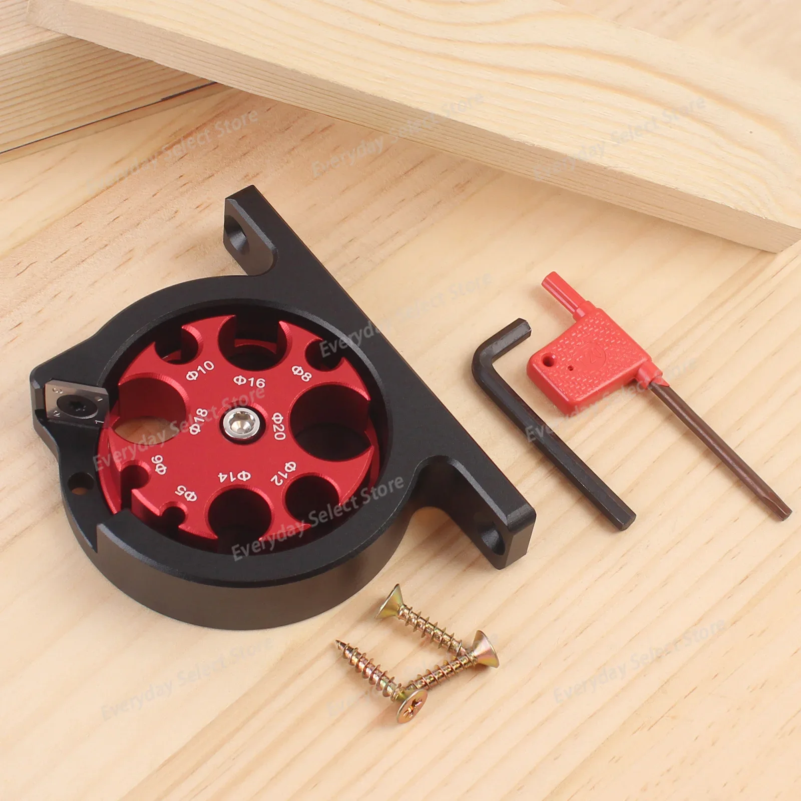 5‑20mm Metric Dowel‑Maker Kit Carbide‑Blade Instrument for Electric‑Drill‑Aided Woodworking Round‑Rod Milling
