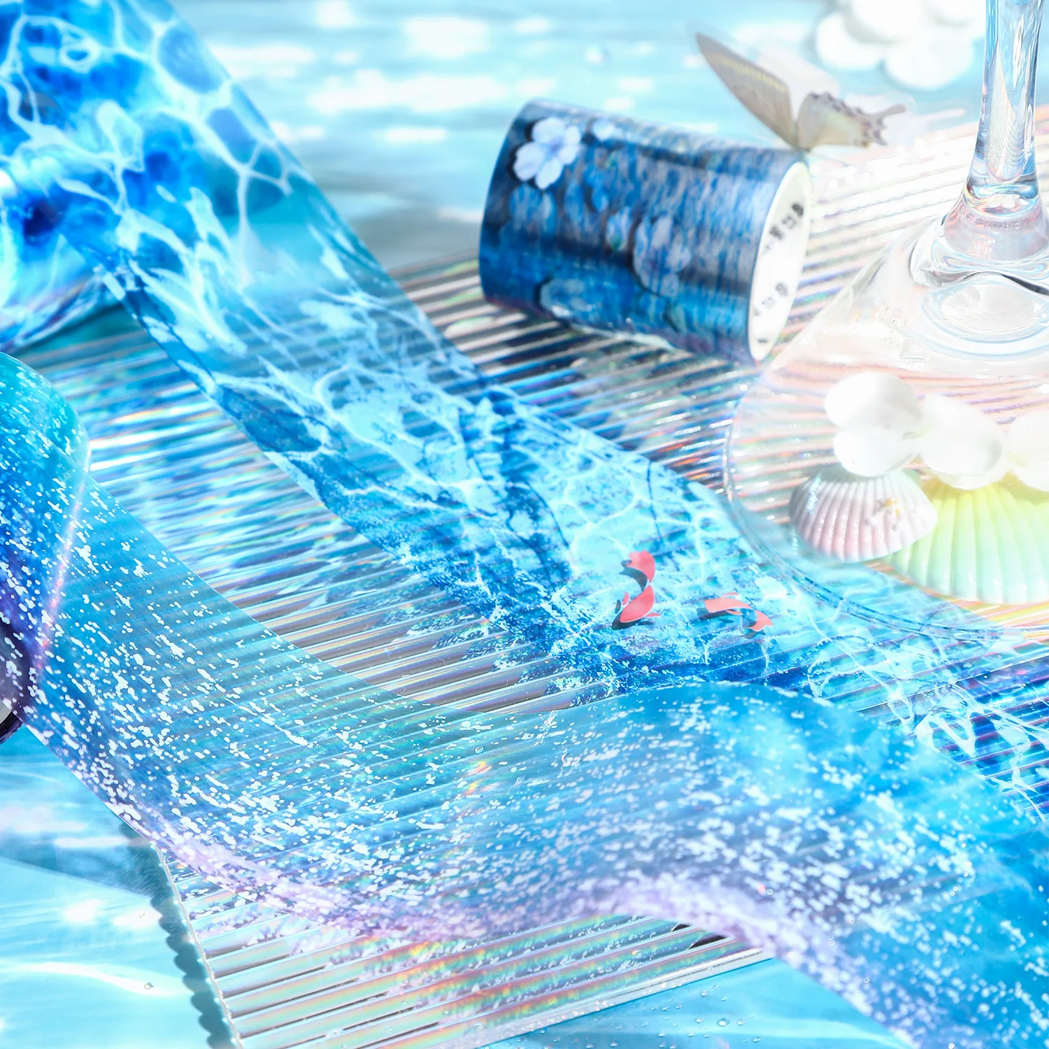 

1pcs/1lot Decorative Adhesive tapes Water reflects Mission Hills masking tapes Junk Journal Scrapbooking stikcers DIY