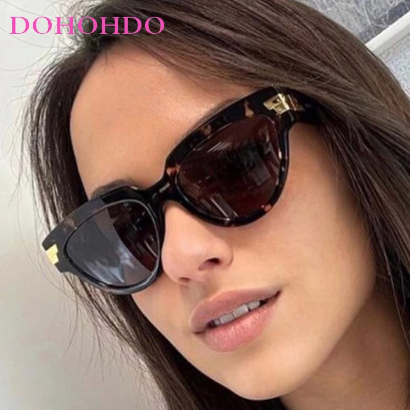 

Luxury Trendy Cat Eye Women's Sunglasses Brand Designer Triangle Sun Glasses Men Driving Traveling Eyewear UV400 Unisex Lentes