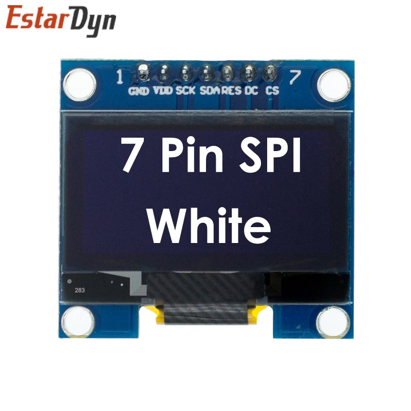 OLED White/Blue SPI/IIC I2C Communicate Color Display Module