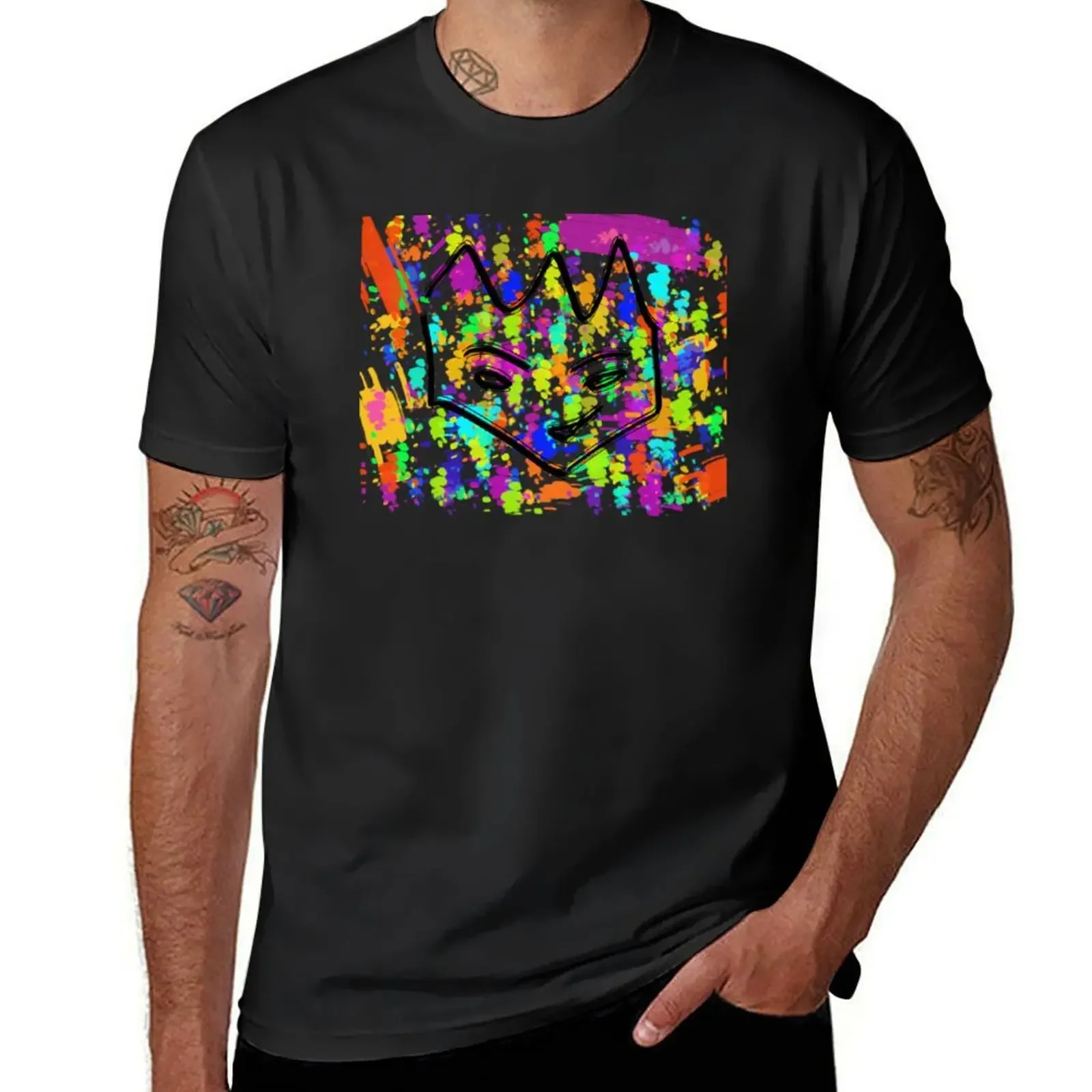 

Colored Trickster T-Shirt custom t shirt summer clothes vintage anime shirt slim fit t shirts for men