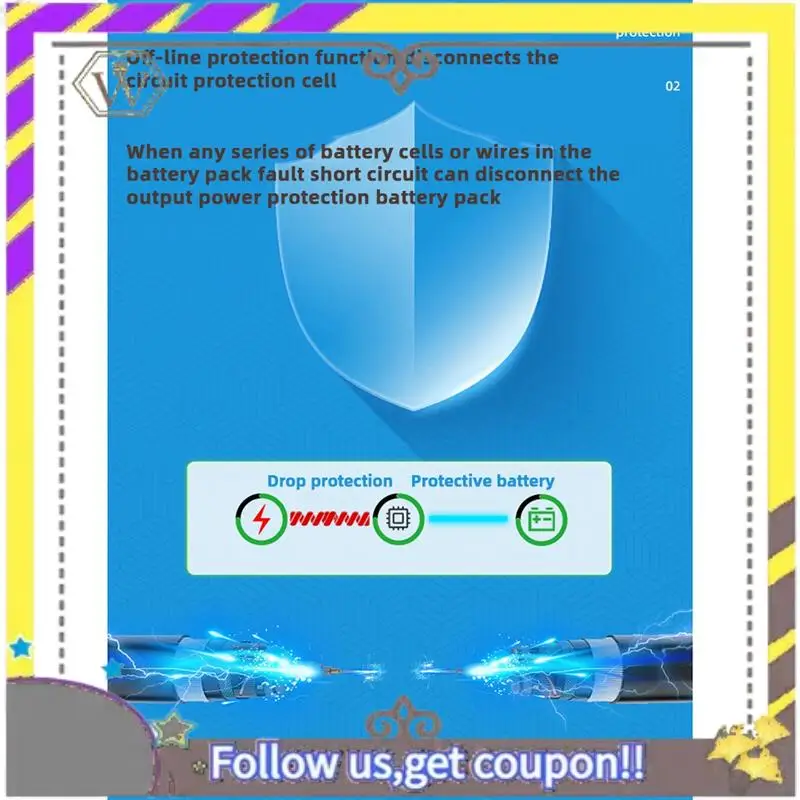 

Новая тройная плата защиты литиевой батареи 16S 50A, зарядка и разрядка 60 В с функцией баланса напряжения Bms для электронного велосипеда