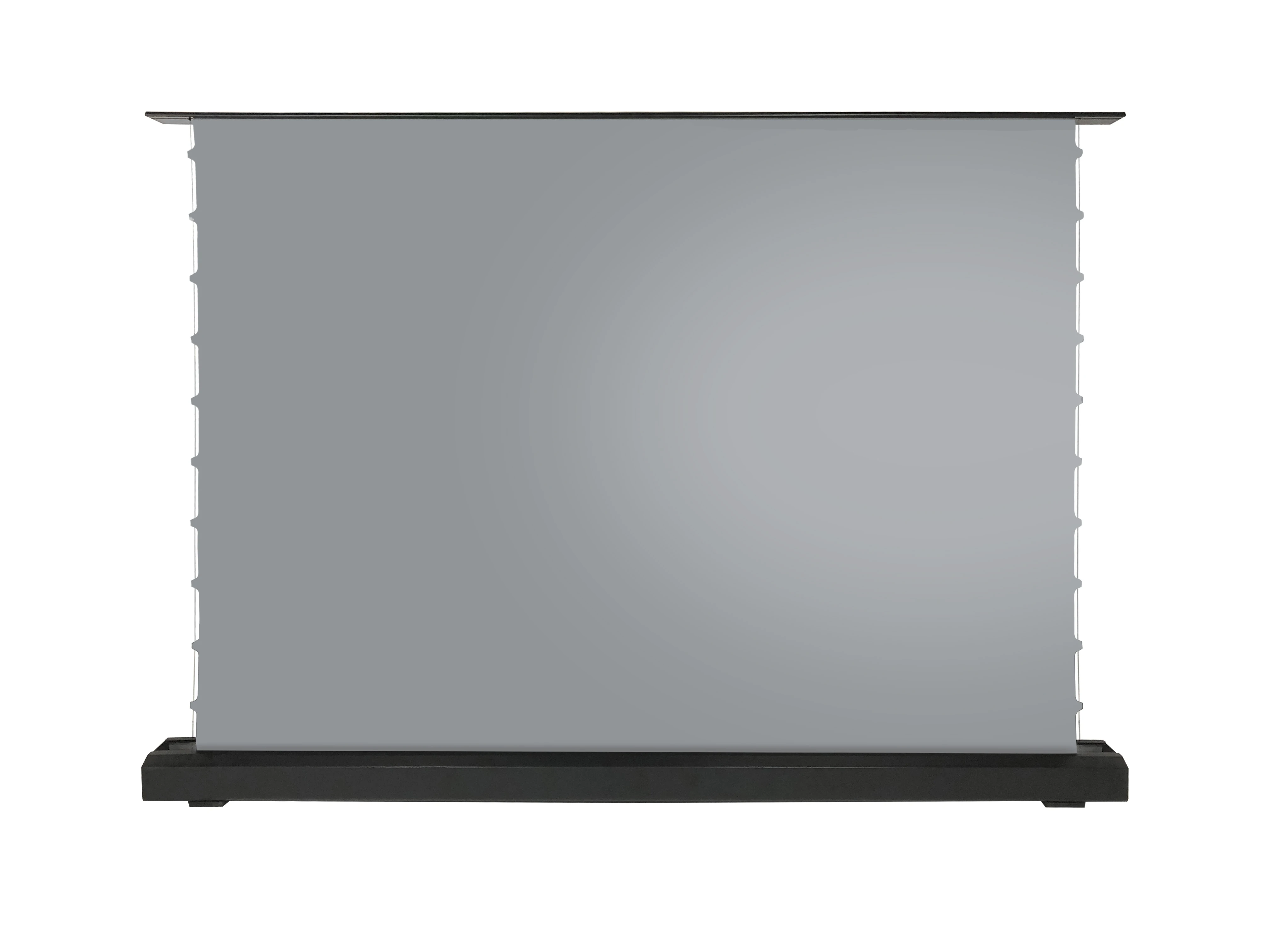 100 Inch 16:9 Motorized Floor Rising Projection Screen 4K HD ALR Black Crystal For Home Theater Use