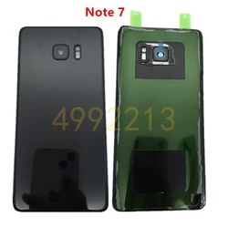 Glass Battery Cover For Samsung Galaxy Note 7 N930 N935 Back Panel Rear Door Housing Case for Samsung Note7 Battery Cover